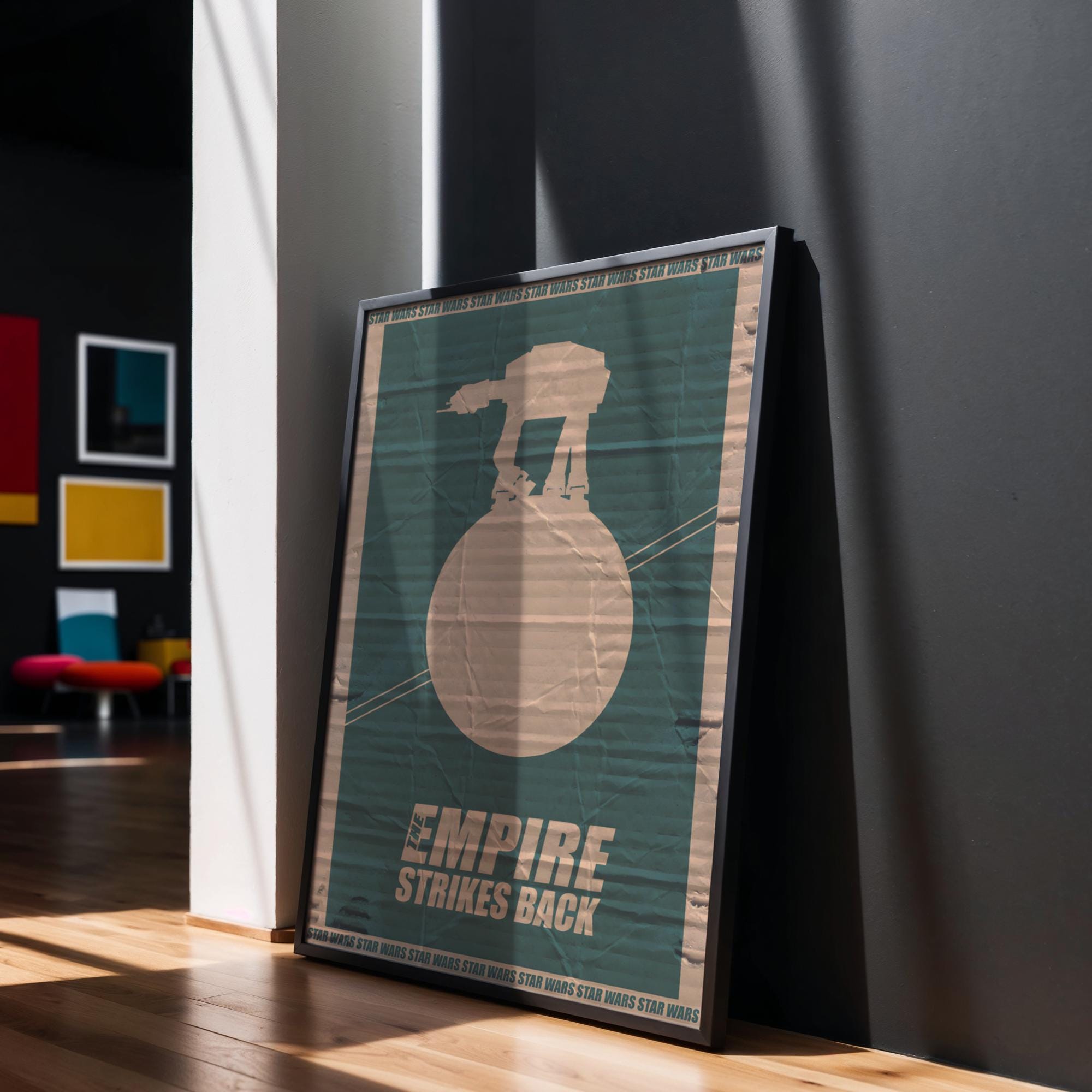 Star Wars: Episode V - The Empire Strikes Back Movie Poster - Sci Fi Classic Wall Art, Space Adventure Print, Nostalgic Movie Gift for Fans