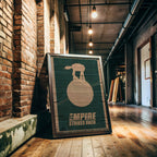 Star Wars: Episode V - The Empire Strikes Back Movie Poster - Sci Fi Classic Wall Art, Space Adventure Print, Nostalgic Movie Gift for Fans