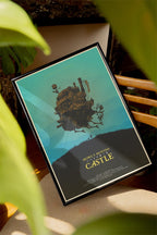 Howl’s Moving Castle Movie Poster - Wall Art Print, Anime Film, Studio Ghibli, Gift for Japanese Animation Fans