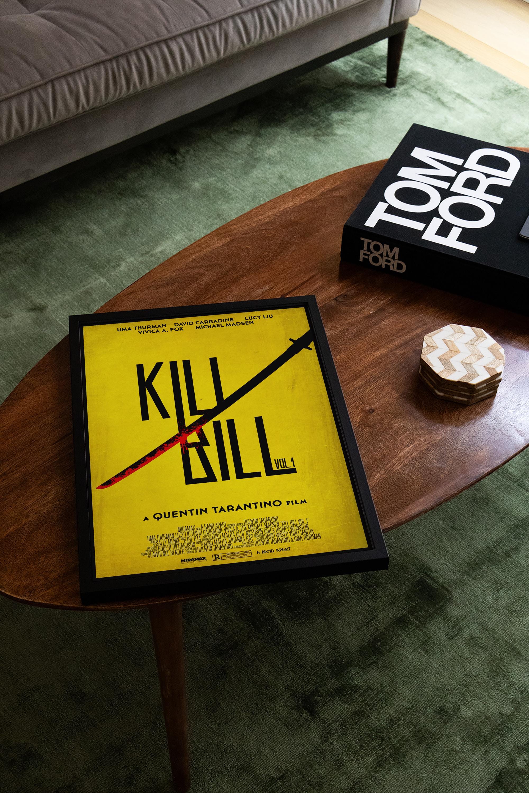 Kill Bill Vol. 1 Movie Poster - Wall Art Print, Tarantino Film, Cult Classic, Gift for Movie Buffs
