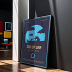 God of War Ragnarök Poster - Kratos and Atreus Art Print, Epic Norse Gaming Decor, Gift Idea for Gamer Room