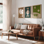 Star Wars Trilogy Poster Set - Original Saga Wall Art, Sci-Fi Movie Print Collection, Gift Idea for Star Wars Fans