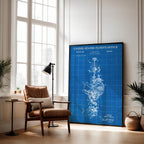 High-speed grid Camera Patent Poster - Technical vintage print, cinema wall art, cinephile gift, motion picture history decor (US2653507-5)