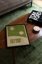 Star Wars: Return of the Jedi Movie Poster - Sci-Fi Film Print, Cult Movie Art, Geek Gift