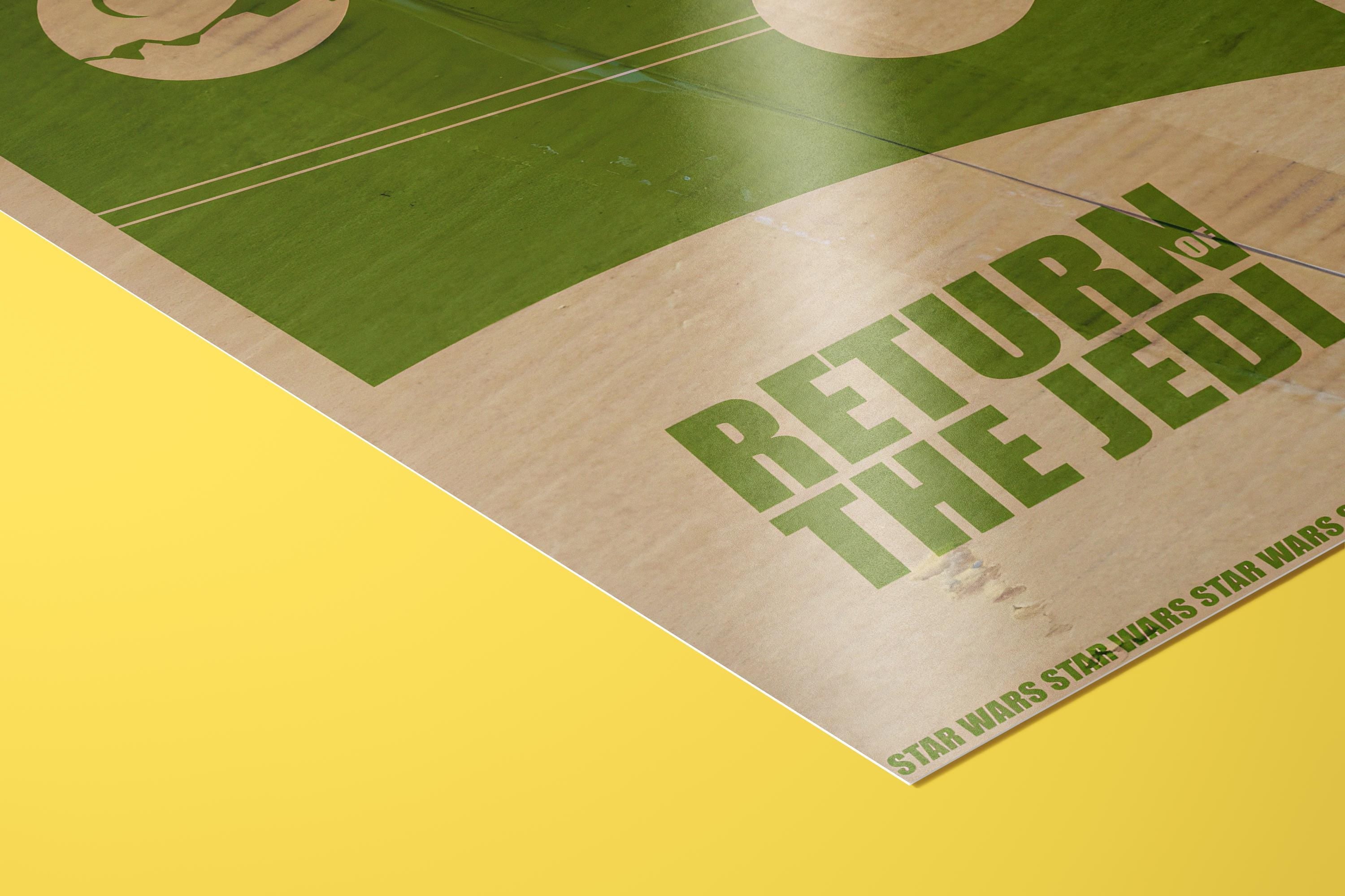 Star Wars: Return of the Jedi Movie Poster - Sci-Fi Film Print, Cult Movie Art, Geek Gift