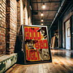 The Good the Bad and the Ugly Movie Poster - Wall Art Print, Western Film, Cult Cinema, Gift for Movie Fans