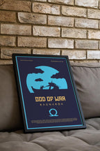 God of War Ragnarök Poster - Kratos and Atreus Art Print, Epic Norse Gaming Decor, Gift Idea for Gamer Room