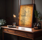 Motion Picture Projector (Beyer 1) Patent Poster – Vintage patent wall art, movie technology print, gift for film buffs (US3212837-1)