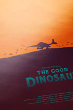 The Good Dinosaur Movie Poster - Pixar Wall Art Print, Animated Film Poster, Kids Room Decor, Disney Gift Idea for Fans