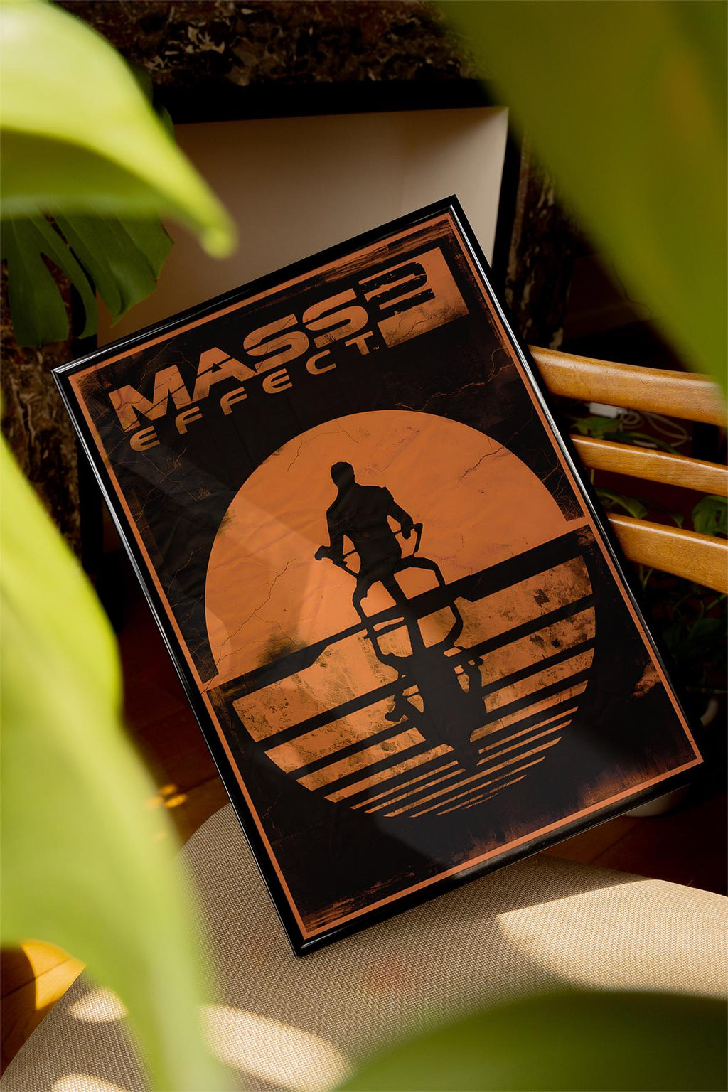 Mass Effect 2 Poster - Sci Fi RPG Gaming Print, Futuristic Wall Art for Gamers, Gift Idea for Video Game Fans