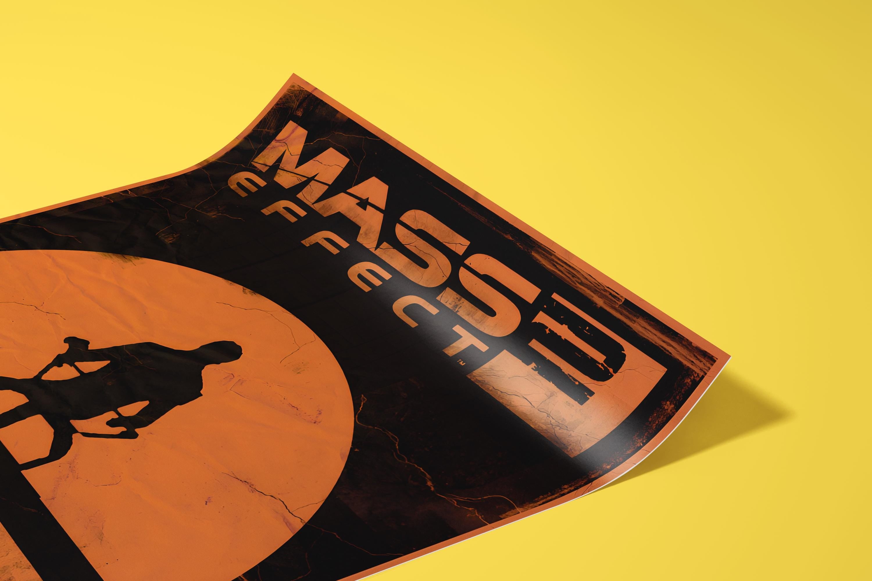 Mass Effect 2 Poster - Sci Fi RPG Gaming Print, Futuristic Wall Art for Gamers, Gift Idea for Video Game Fans