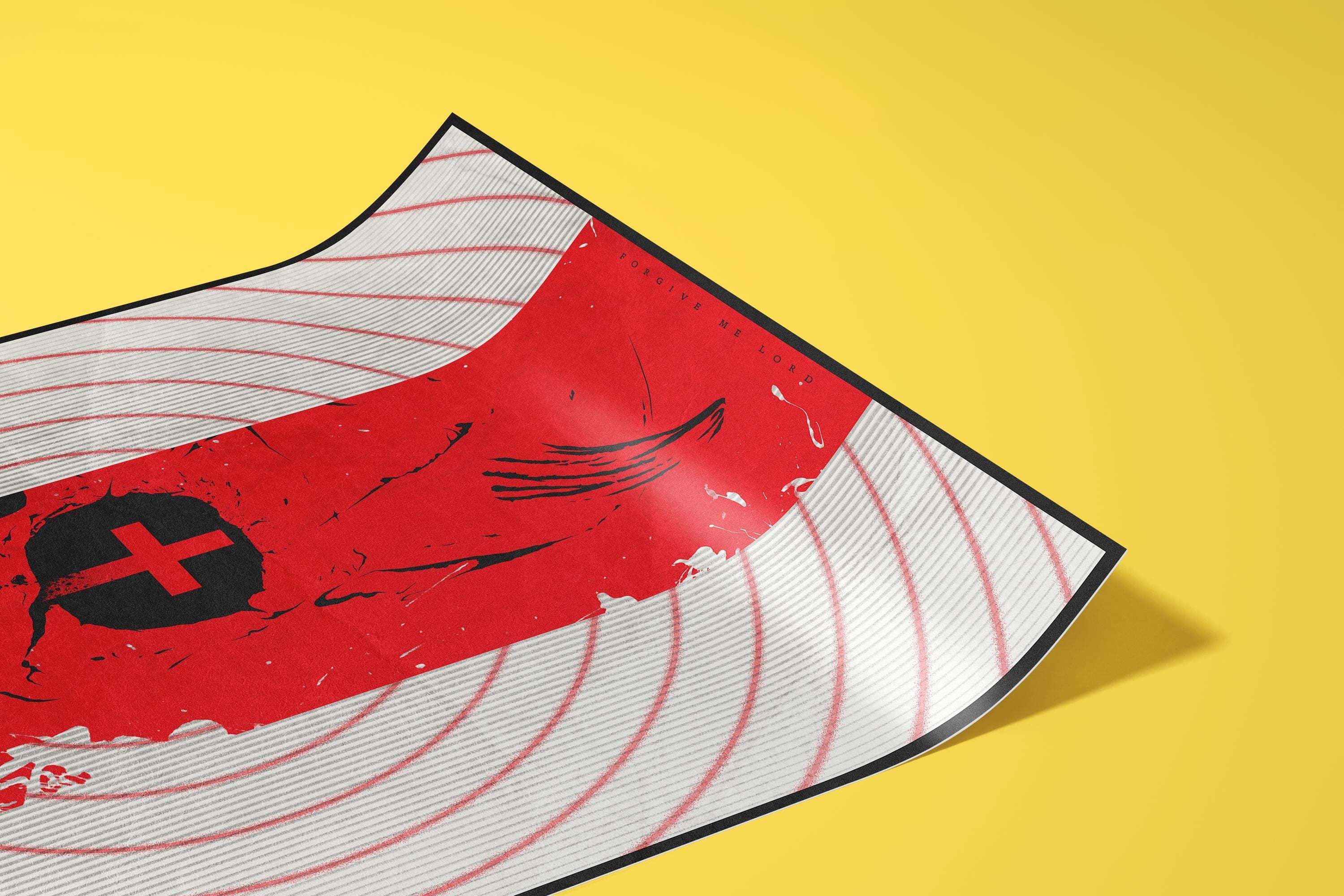 Marvel's Daredevil TV Show Poster - Matt Murdock Devil Print, Hell's Kitchen Superhero Decor, Comic Fan Gift