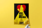 Kill Bill Vol 1 & 2 Movie Poster Set - Complete Tarantino Saga Print, Action Revenge Film Decor, Cult Fan Gift