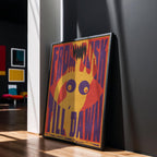 From Dusk Till Dawn Movie Poster - Cult Horror Wall Art, Tarantino Rodriguez Print, Vampire Film Decor, Gift Idea for Movie Fans