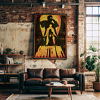 Shoot 'Em Up Movie Poster - Action Film Wall Art, Gunfight Cinema Print, Pulp Style Decor, Gift Idea for Adrenaline Junkies