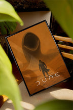 Dune Sci-Fi Movie Poster - Arrakis Epic Villeneuve Print, Sci-Fi Cinema Decor, Paul Atreides Fan Gift Idea