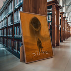 Dune Sci-Fi Movie Poster - Arrakis Epic Villeneuve Print, Sci-Fi Cinema Decor, Paul Atreides Fan Gift Idea