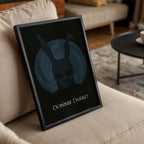 Donnie Darko Minimalist Poster - Cult Film Design Print, Simple Movie Decor, Psychological Style Gift