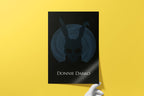Donnie Darko Minimalist Poster - Cult Film Design Print, Simple Movie Decor, Psychological Style Gift