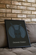 Donnie Darko Minimalist Poster - Cult Film Design Print, Simple Movie Decor, Psychological Style Gift