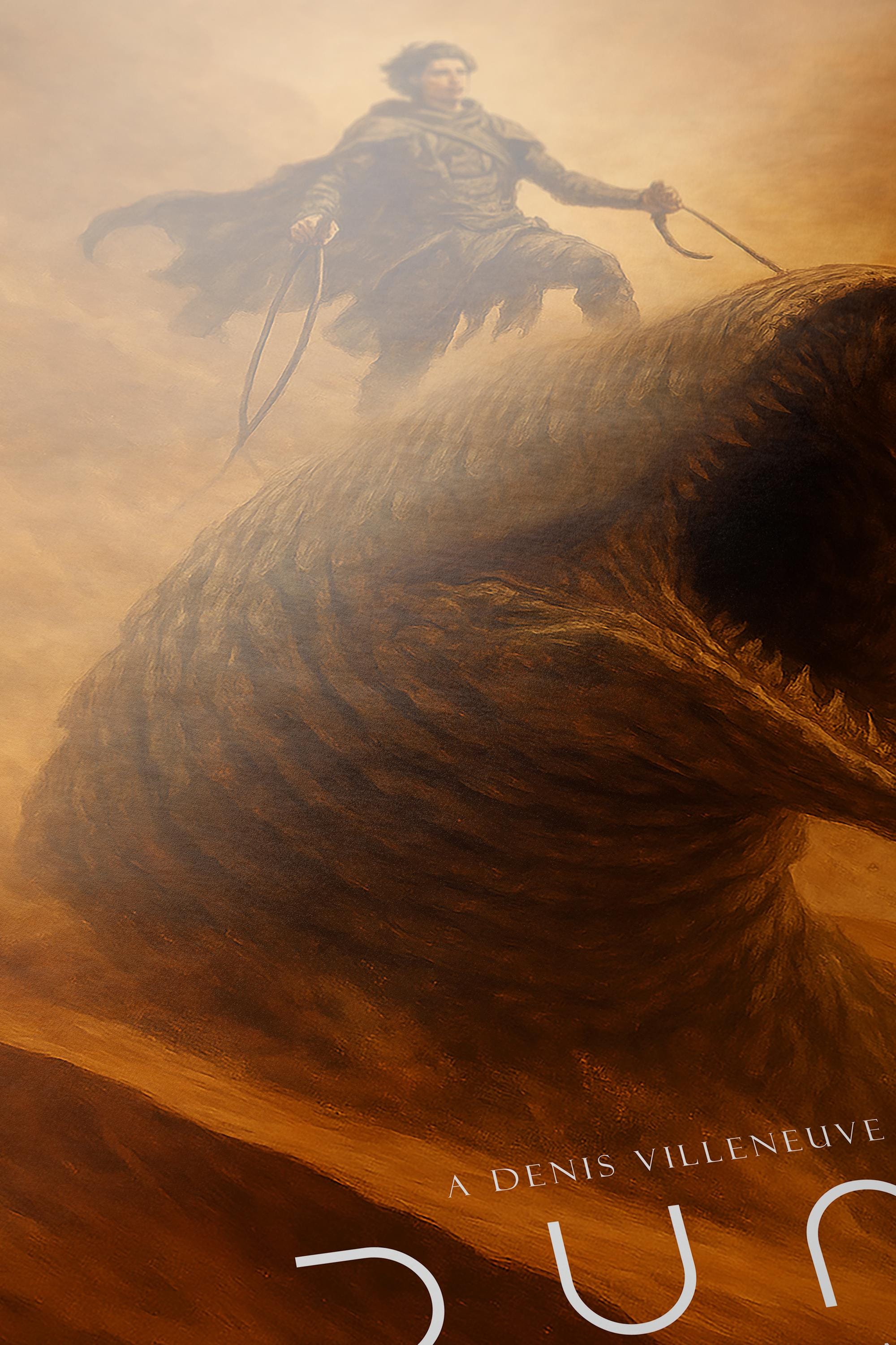 Dune Part Two Movie Poster - Epic Sci Fi Film Print, Villeneuve Cinema Decor, Arrakis Fan Gift Idea
