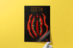 Teeth Horror Comedy Movie Poster - Body Horror Cult Print, Indie Cinema Decor, B Movie Fan Gift Idea