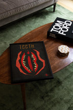Teeth Horror Comedy Movie Poster - Body Horror Cult Print, Indie Cinema Decor, B Movie Fan Gift Idea