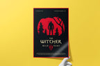 The Witcher 3 Poster - Wild Hunt Art Print, Fantasy Game Decor, RPG Gaming Poster, Gift for Gamer Room Setup