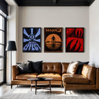 Mass Effect Trilogy Poster Set - Sci Fi Video Game Print, Shepard Saga Wall Decor, RPG Fan Gift Idea