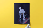 Makoto Shinkai Movie Poster Set of 3 - Your Name, Garden of Words, 5cm per Second Art Print, Japanese Animation Decor, Anime Fan Gift