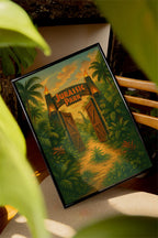 Jurassic Park Cult Movie Poster - Dinosaur Adventure Print, Spielberg Cinema Decor, 90s Fan Gift Idea