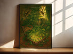 Jumanji 90s Cult Movie Poster - Fantasy Adventure Print, Family Cinema Decor, Robin Williams Fan Gift