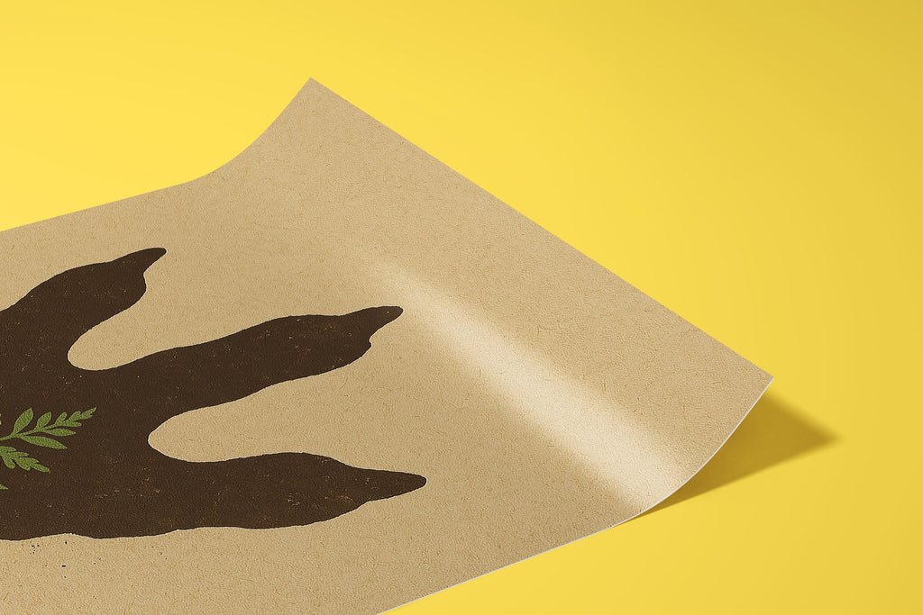 Jurassic Park Minimalist Poster - Dinosaur Design Print, Simple Spielberg Decor, Modern Style Gift Idea