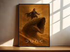 Dune Part Two Movie Poster - Epic Sci Fi Film Print, Villeneuve Cinema Decor, Arrakis Fan Gift Idea