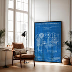 Kinetoscope (Spaulding/Smith) Patent Poster - Vintage Movie Invention Art Print, Industrial Wall Decor, Retro Film Poster (US867682-2)