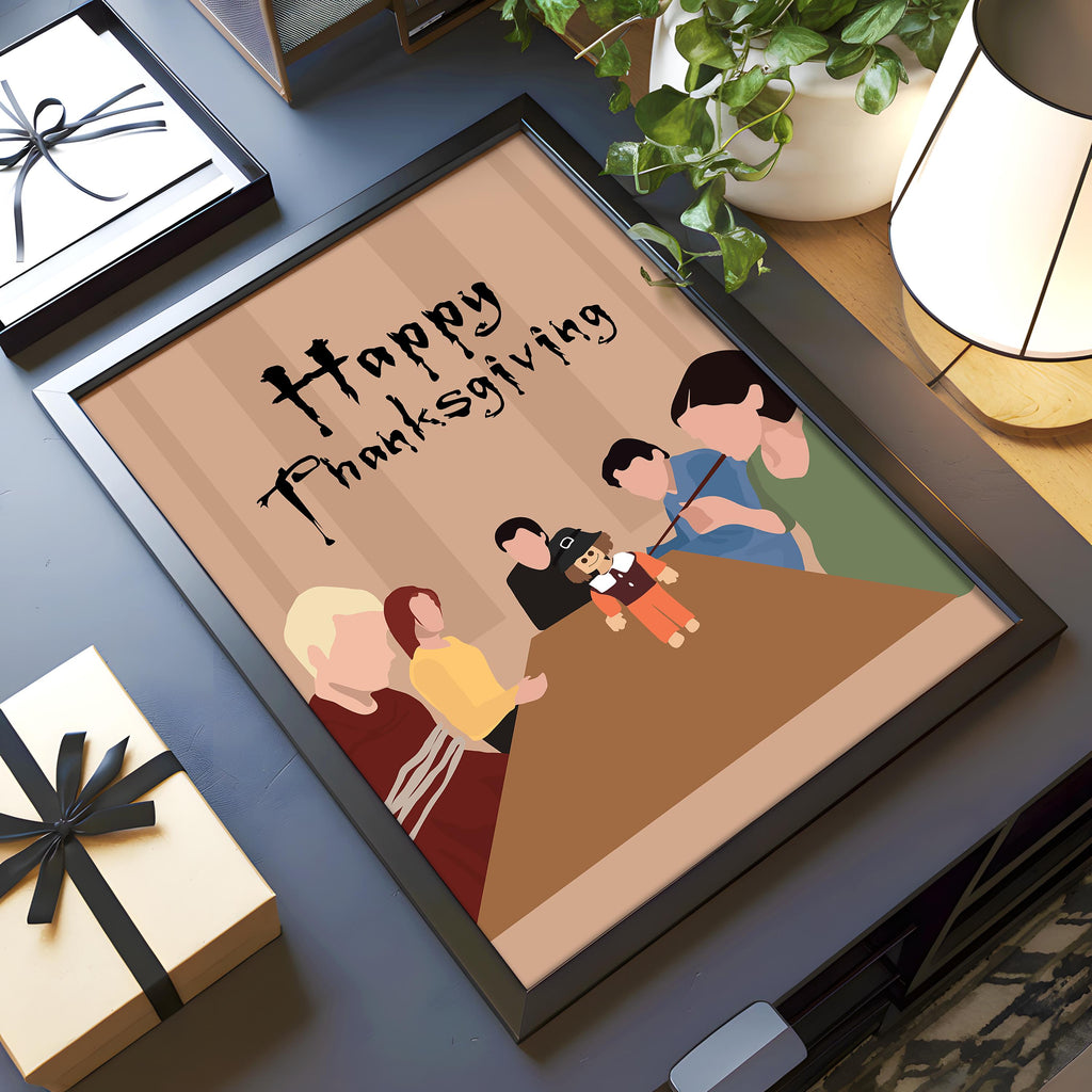 Buffy the Vampire Slayer Thanksgiving Poster - "Pangs" Episode Print, Cult 90s TV Show Decor, Horror Fan Gift