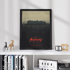 The Shining Horror Movie Poster - Stanley Kubrick Masterpiece Print, Overlook Hotel Decor, Cult Cinema Gift