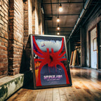 Spider-Man Into The Spider-Verse Poster - Animation Movie Print, Marvel Superhero Decor, Miles Morales Gift