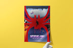Spider-Man Into The Spider-Verse Poster - Animation Movie Print, Marvel Superhero Decor, Miles Morales Gift