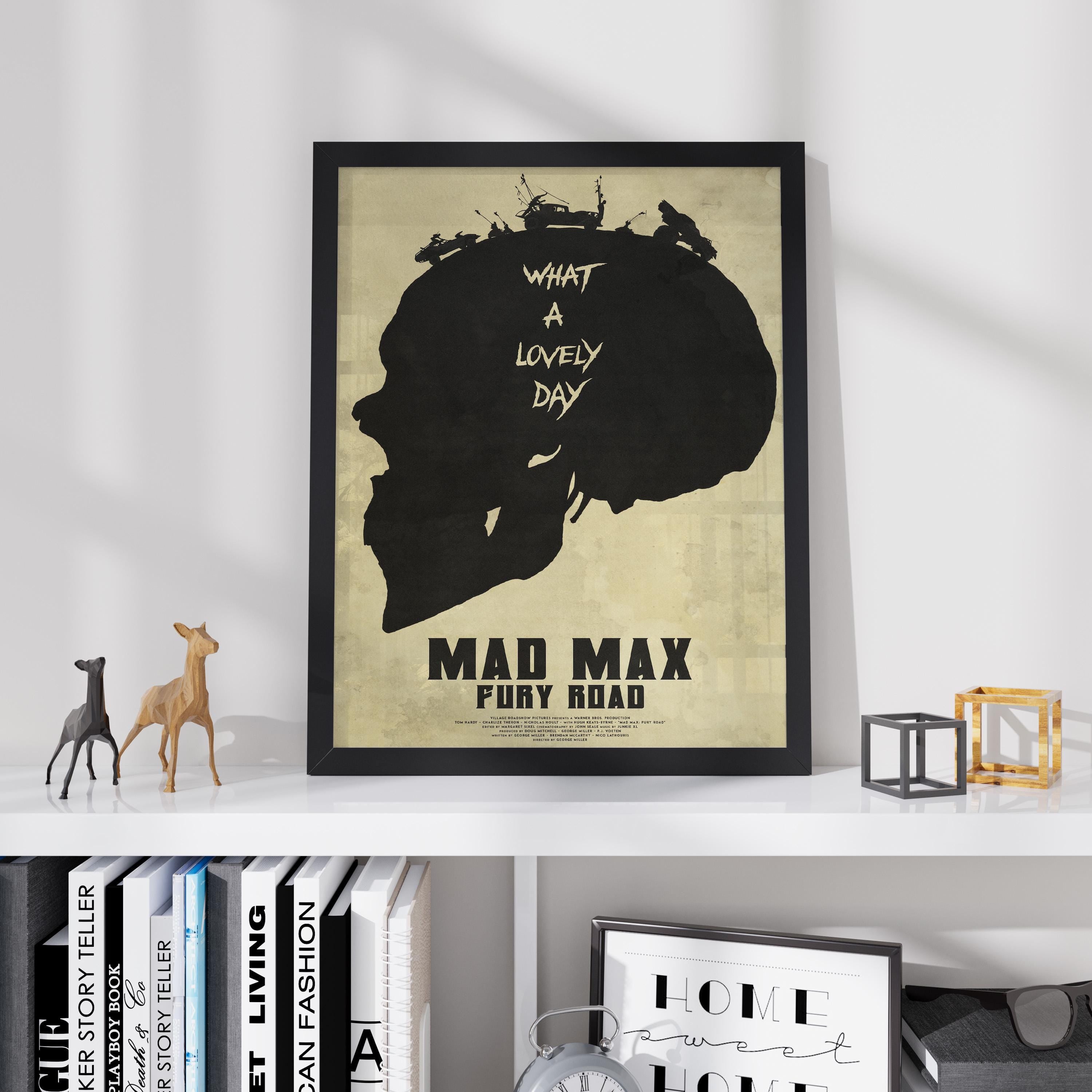 Mad Max Fury Road Movie Poster - Post Apocalyptic Action Print, George Miller Cult Film Decor, Saga Fan Gift