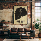 Mad Max Fury Road Movie Poster - Post Apocalyptic Action Print, George Miller Cult Film Decor, Saga Fan Gift