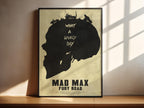Mad Max Fury Road Movie Poster - Post Apocalyptic Action Print, George Miller Cult Film Decor, Saga Fan Gift