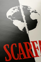 Scarface Minimalist Poster - The World is Yours Design Print, Gangster Movie Decor, 80s Fan Gift