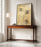 Flood and Spot Stage Light Patent Print - Vintage Technical Drawing, Theater Decor, Design Gift Idea (USD276559)
