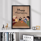 Buffy the Vampire Slayer Thanksgiving Poster - "Pangs" Episode Print, Cult 90s TV Show Decor, Horror Fan Gift