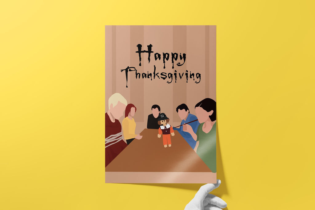 Buffy the Vampire Slayer Thanksgiving Poster - "Pangs" Episode Print, Cult 90s TV Show Decor, Horror Fan Gift