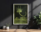 Alien Sci-Fi Movie Poster - Space Horror Print, Ridley Scott Decor, Xenomorph Fan Gift