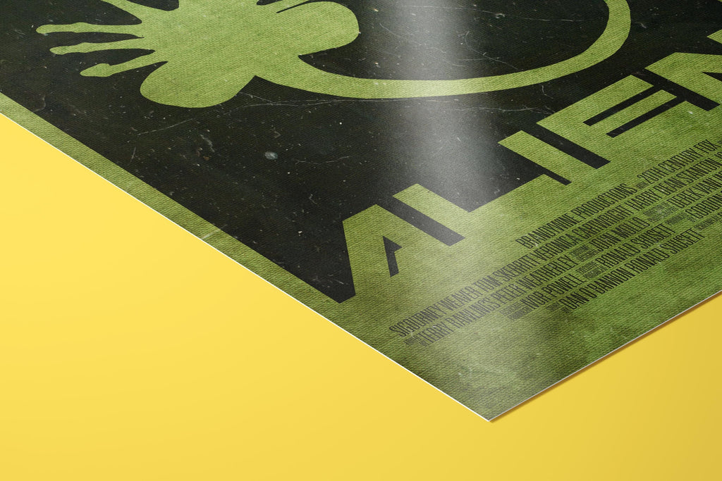 Alien Sci-Fi Movie Poster - Space Horror Print, Ridley Scott Decor, Xenomorph Fan Gift