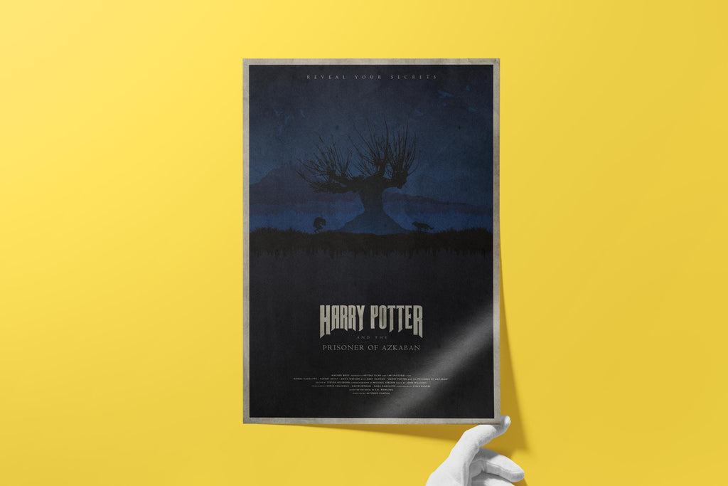 Harry Potter and the Prisoner of Azkaban Poster - Wizarding World Print, Dementor Decor, Sirius Black Fan Gift