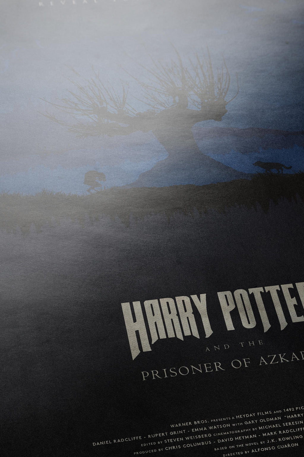 Harry Potter and the Prisoner of Azkaban Poster - Wizarding World Print, Dementor Decor, Sirius Black Fan Gift
